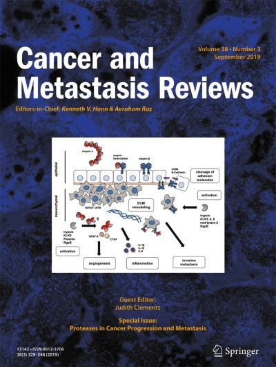 Cancer and Metastasis Reviews 3/2019
