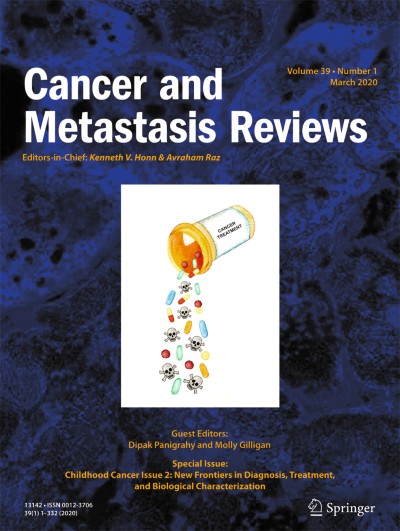 Cancer and Metastasis Reviews 1/2020