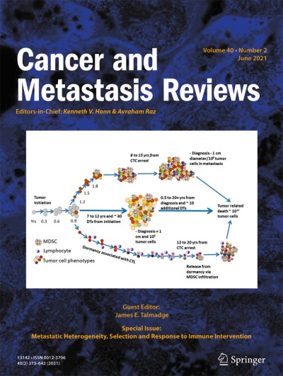 Cancer and Metastasis Reviews 2/2021