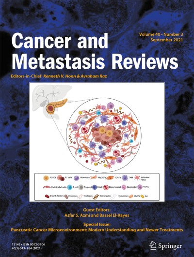 Cancer and Metastasis Reviews 3/2021