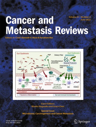 Cancer and Metastasis Reviews 2/2022