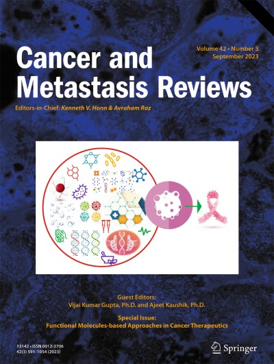 Cancer and Metastasis Reviews 3/2023