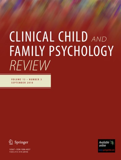 Clinical Child and Family Psychology Review 3/2010