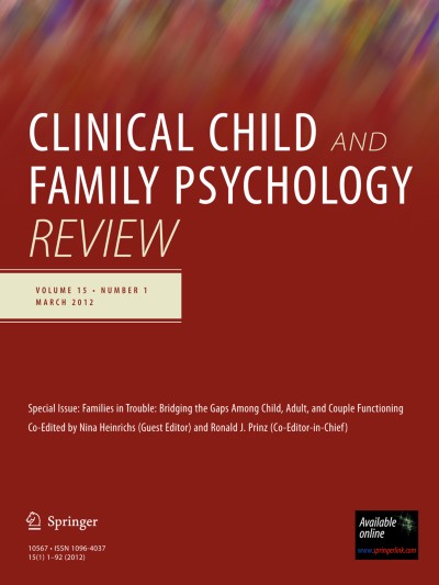 Clinical Child and Family Psychology Review 1/2012