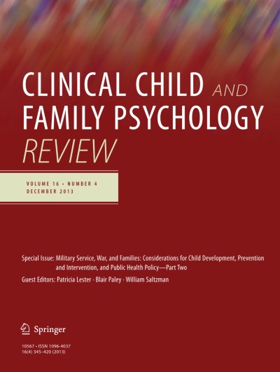Clinical Child and Family Psychology Review 4/2013