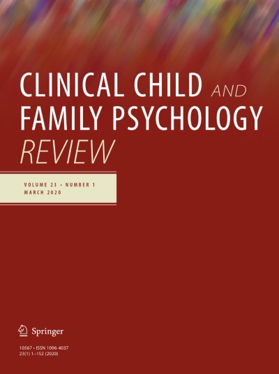 Clinical Child and Family Psychology Review 1/2020