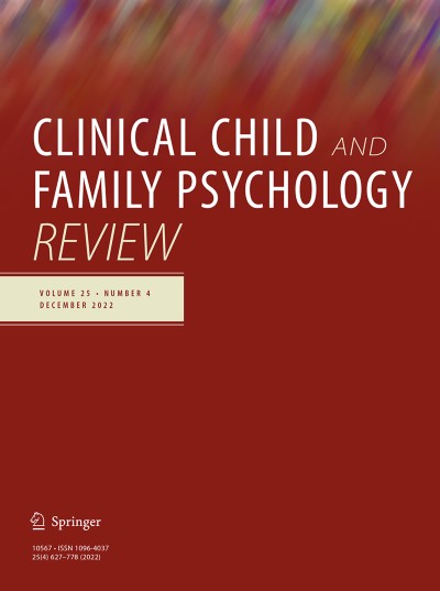 Clinical Child and Family Psychology Review 4/2022