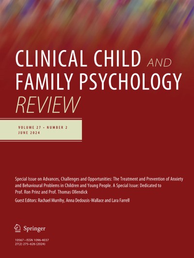 Clinical Child and Family Psychology Review 2/2024