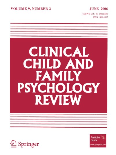 Clinical Child and Family Psychology Review 2/2006