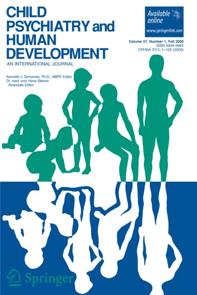 Child Psychiatry & Human Development 1/2006