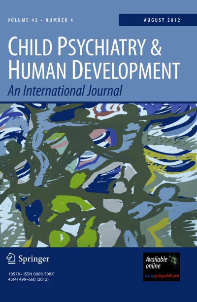Child Psychiatry & Human Development 4/2012