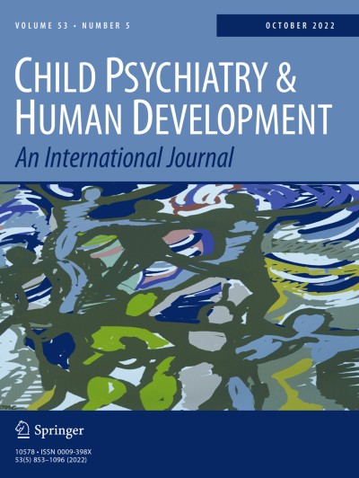 Child Psychiatry & Human Development 5/2022