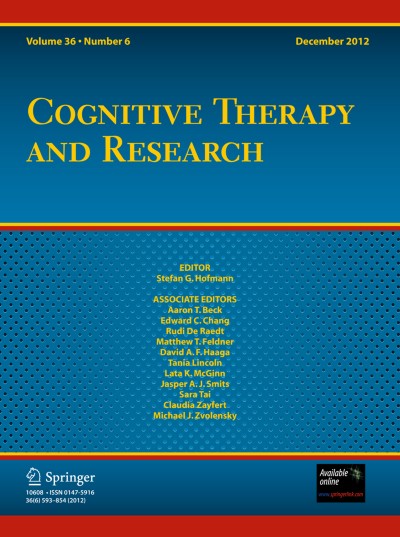 Cognitive Therapy and Research 6/2012