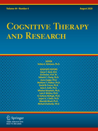 Cognitive Therapy and Research 4/2020