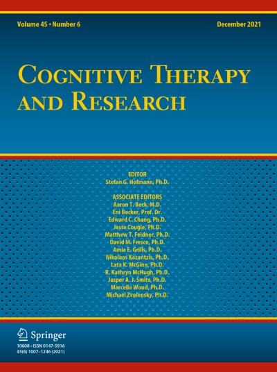 Cognitive Therapy and Research 6/2021