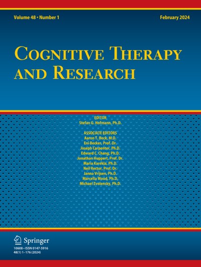 Cognitive Therapy and Research 1/2024