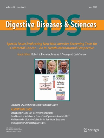 Digestive Diseases and Sciences 5/2025