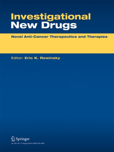 Investigational New Drugs 4/2018