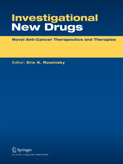 Investigational New Drugs 4/2025