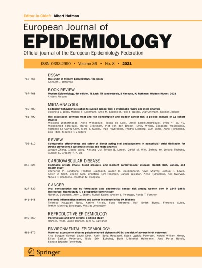 Modern Epidemiology, 4th edition. TL Lash, TJ VanderWeele, S