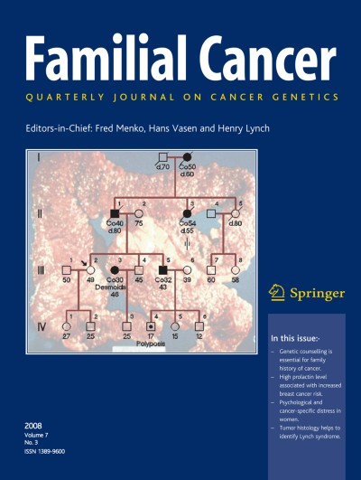 Familial Cancer 3/2008