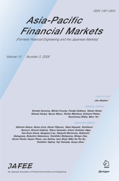 Asia-Pacific Financial Markets 3/2006
