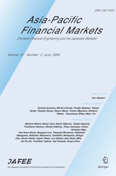 Asia-Pacific Financial Markets 2/2008