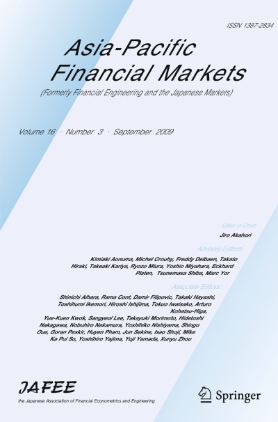 Asia-Pacific Financial Markets 3/2009