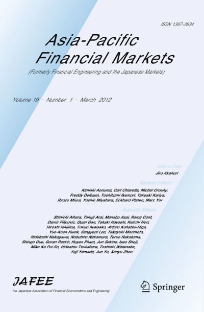 Asia-Pacific Financial Markets 1/2012