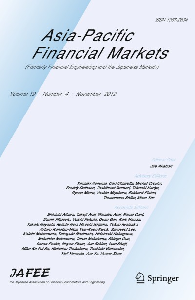Asia-Pacific Financial Markets 4/2012