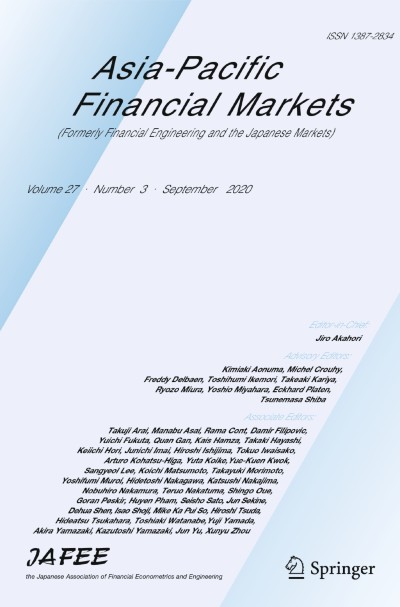 Asia-Pacific Financial Markets 3/2020
