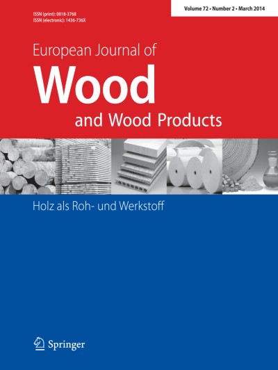 European Journal of Wood and Wood Products 2/2014