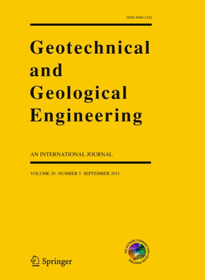 Geotechnical and Geological Engineering 5/2011