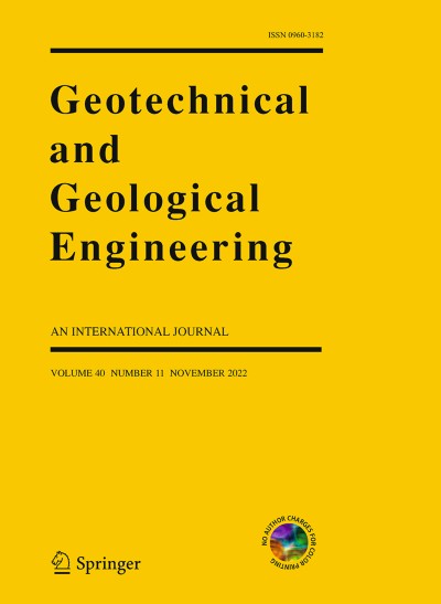 Geotechnical and Geological Engineering 11/2022