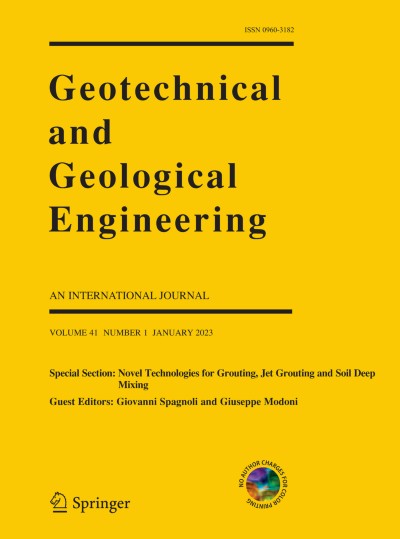 Geotechnical and Geological Engineering 1/2023