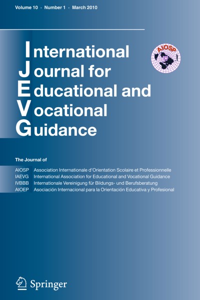 International Journal for Educational and Vocational Guidance 1/2010