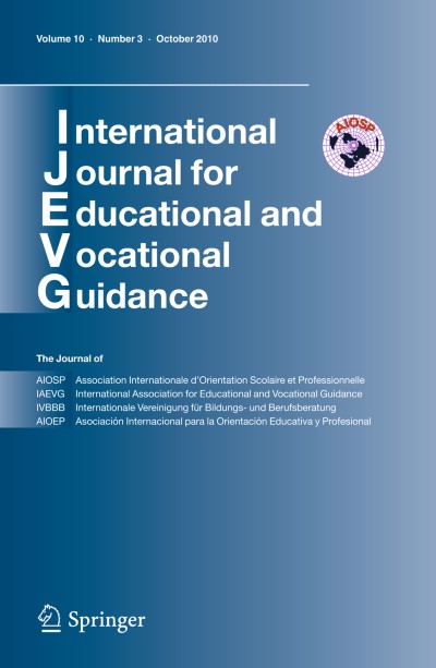 International Journal for Educational and Vocational Guidance 3/2010
