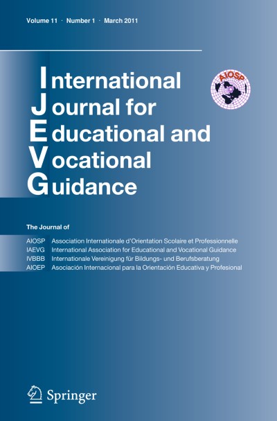 International Journal for Educational and Vocational Guidance 1/2011