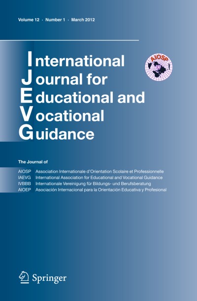 International Journal for Educational and Vocational Guidance 1/2012