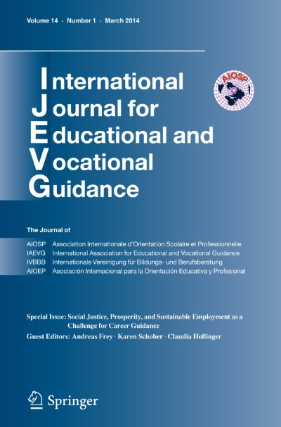 International Journal for Educational and Vocational Guidance 1/2014