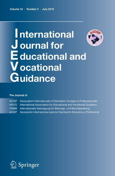 International Journal for Educational and Vocational Guidance 2/2016