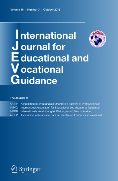 International Journal for Educational and Vocational Guidance 3/2016