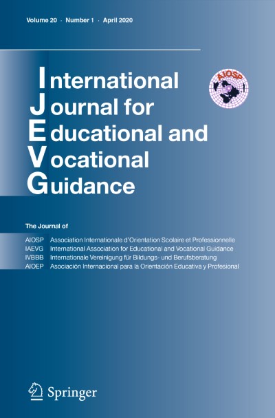 International Journal for Educational and Vocational Guidance 1/2020