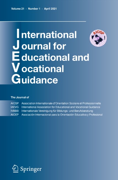 International Journal for Educational and Vocational Guidance 1/2021