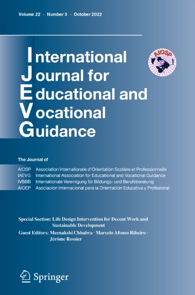 International Journal for Educational and Vocational Guidance 3/2022