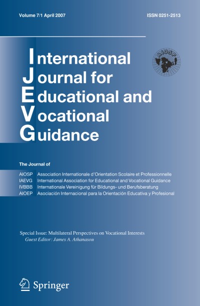 International Journal for Educational and Vocational Guidance 1/2007
