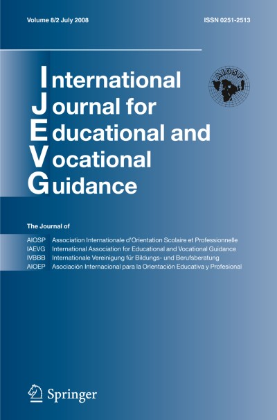 International Journal for Educational and Vocational Guidance 2/2008