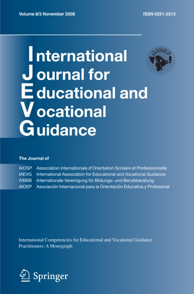 International Journal for Educational and Vocational Guidance 3/2008