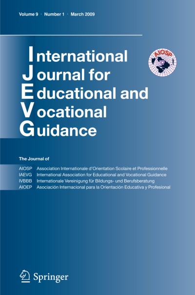 International Journal for Educational and Vocational Guidance 1/2009