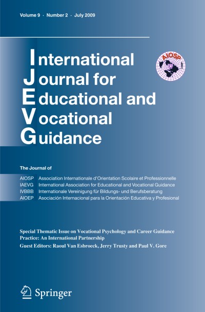 International Journal for Educational and Vocational Guidance 2/2009